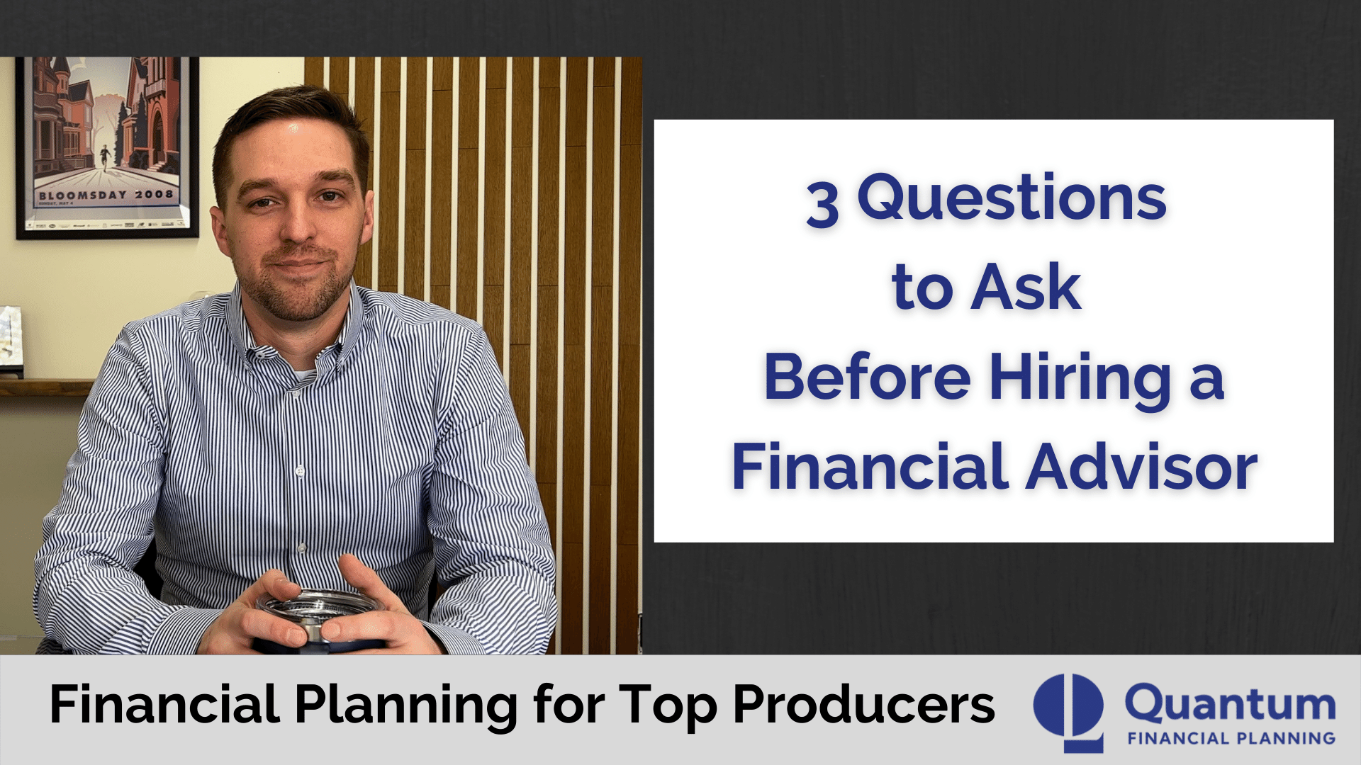 [Video] 3 Questions To Ask Before Hiring A Financial Advisor