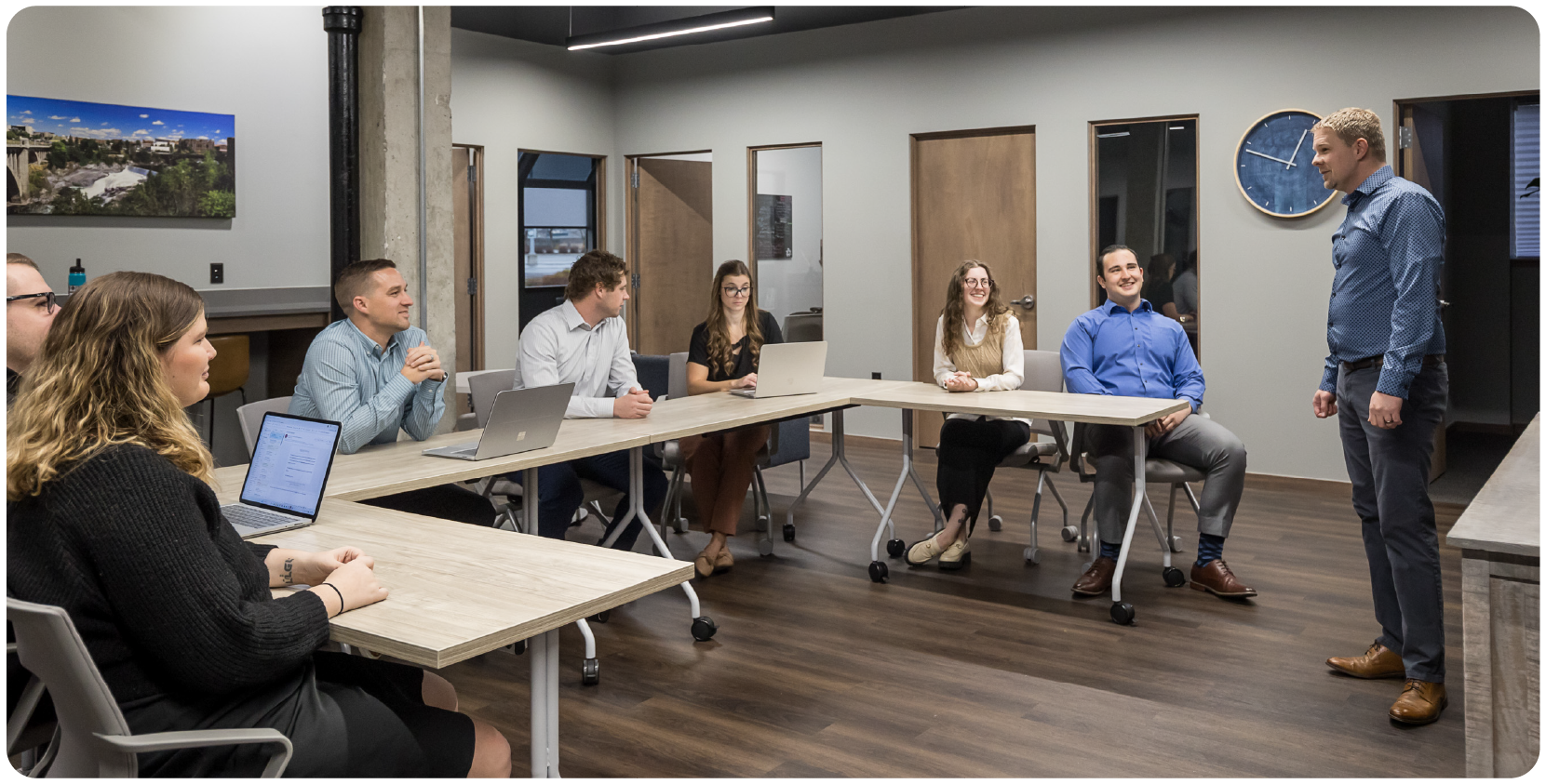 quantum team photo of financial advisors in Spokane